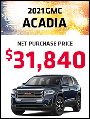 2021 GMC Acadia 
