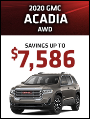 2020 GMC Acadia AWD 