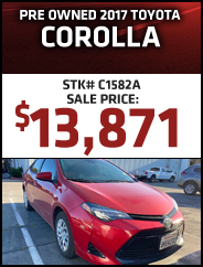 PRE-OWNED 2017 TOYOTA COROLLA