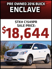 Pre Owned 2016 Buick Enclave  