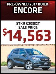 Pre-Owned 2017 Buick Encore 