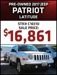 Pre-Owned 2017 Jeep Patriot Latitude