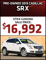 Pre-Owned 2015 Cadillac SRX