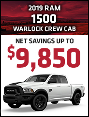 2019 RAM 1500 WARLOCK CREW CAB