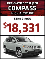 Pre-Owned 2017 Jeep Compass
