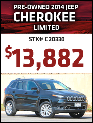 Pre-Owned 2014 Jeep Cherokee 