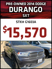 Pre-Owned 2014 Dodge Durango