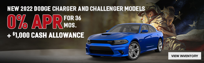 2022 Dodge Charger and Challenger models