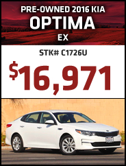 Pre-Owned 2016 Kia Optima EX 