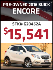 Pre-Owned 2016 Buick Encore
