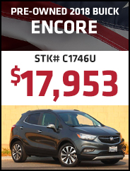 Pre-Owned 2018 Buick Encore