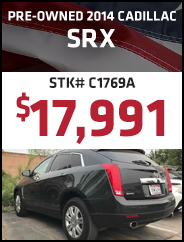 Pre-Owned 2014 Cadillac SRX