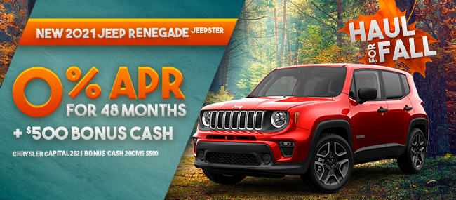 New 2021 Jeep Renegade Jeepster