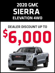 2020 GMC Sierra Elevation 4WD
