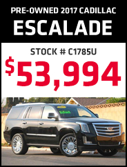 Pre-Owned 2017 Cadillac Escalade