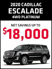 2020 Cadillac Escalade 4WD Platinum