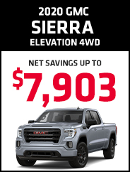 2020 GMC Sierra Elevation 4WD
