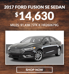 2017 Ford Fusion SE Sedan