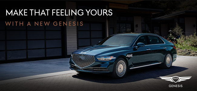 make that feeling yours with a new genesis