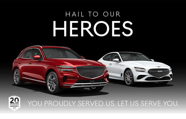 Hail to our Heroes - you proudly served us. Let Us Serve You