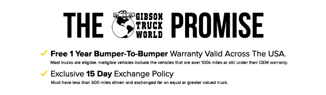 The Gibson Truck World Promise