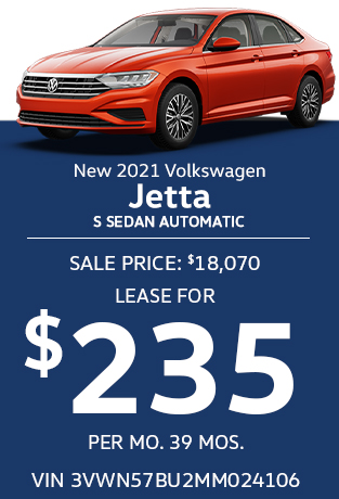 New 2021 VW Jetta