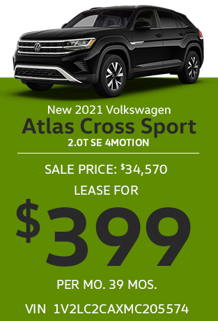 New 2021 VW Atlas Cross Sport