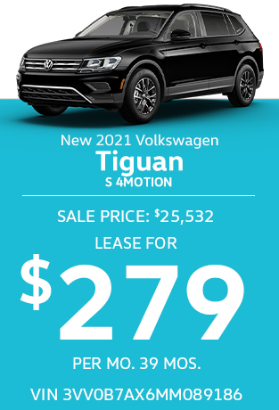 New 2021 VW Tiguan