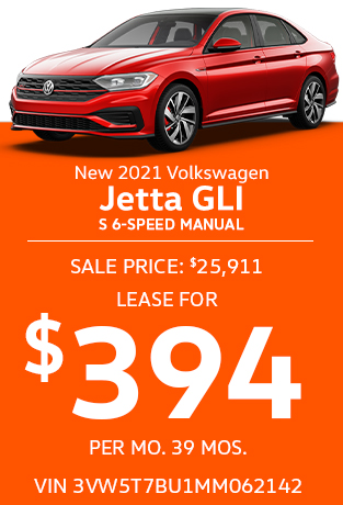 New 2021 VW Jetta
