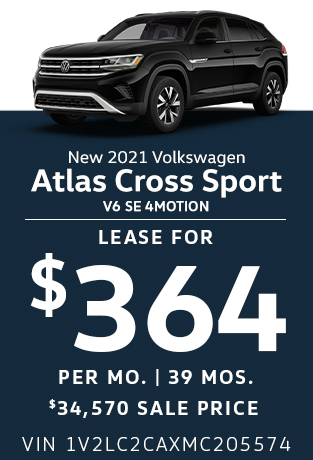 New 2021 VW Atlas Cross Sport