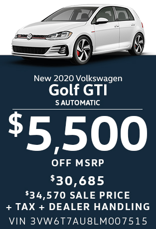 New 2020 VW GTI