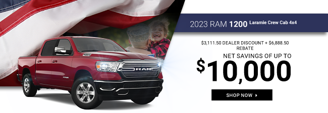 2023 RAM 1200 Laramie Crew Cab