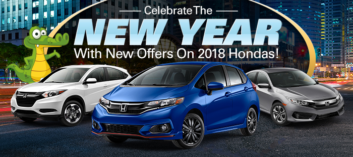 Celebrate the New Year with January Honda Offers