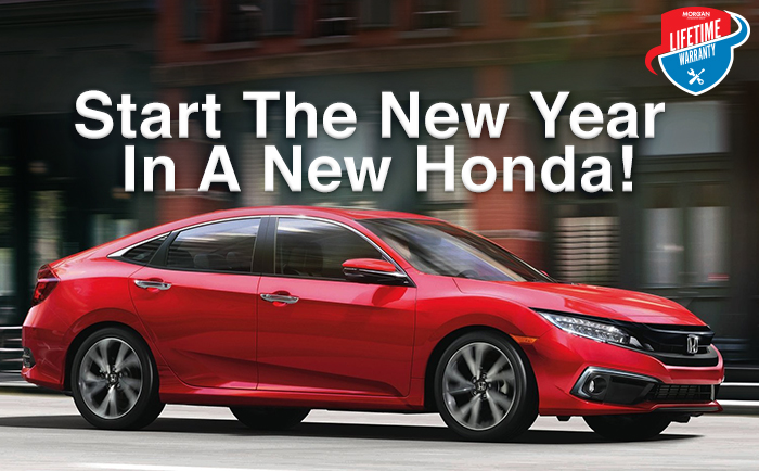 Start The New Year In A New Honda!