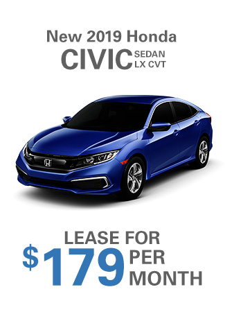 2019 Civic Sedan LX CVT