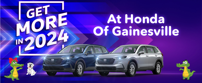 Get more in 2024 at Honda of Gainesville