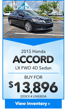 2015 Honda Accord LX FWD 4D Sedan