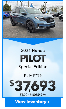 2021 Honda Pilot Special Edition