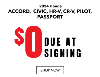 2024 Honda Accord, 2024 Honda Civic, 2024 Honda HR-V, 2024 Honda CR-V, 2024 Honda Pilot, 2024 Honda Passport Models