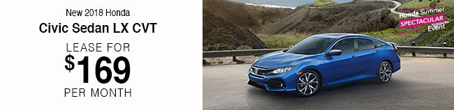 New 2018 Honda Civic LX CVT