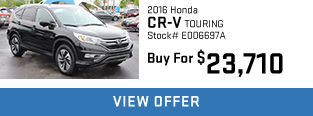 Used 2016 Honda CR-V Touring