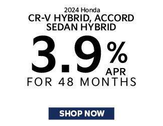 2024 Honda CR-V Hybrid and 2024 Honda Accord Sedan Hybrid