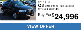 2018 Audi Q3 2.0T Prem Plus Quattro