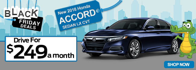 New 2018 Honda Accord Sedan LX CVT
