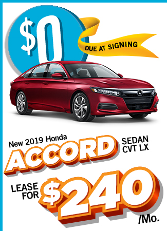 New 2019 Honda Accord