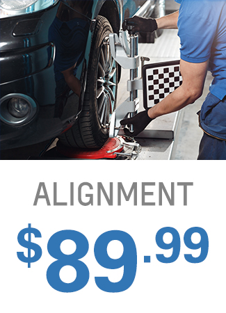 Alignment $99.95 Service Special