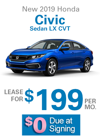 2019 Civic Sedan LX CVT