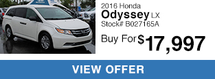 2016 Honda Odyssey LX