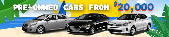 Pre-Owned Cars from 20k