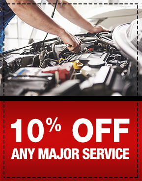 10% off any major service